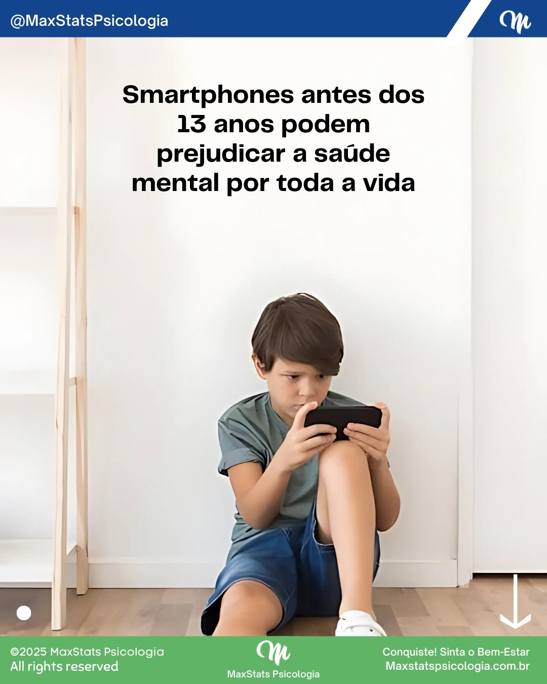 Crianças, Smartphones e Saúde Mental: O Que a Ciência Diz.